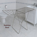 Cloth Drying Stand – Heavy Duty Foldable Stainless Steel Laundry Rack