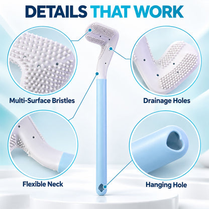 Golf shape toilet cleaner.