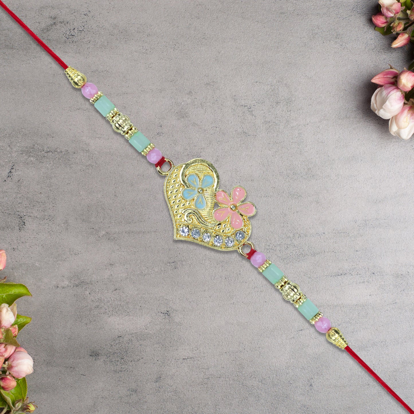 Heart-Shaped Rakhi