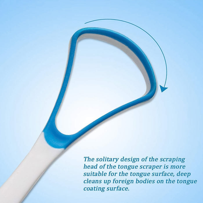 Tongue Cleaner Oral Tongue Cleaner Brush Scraper (1 Pc)