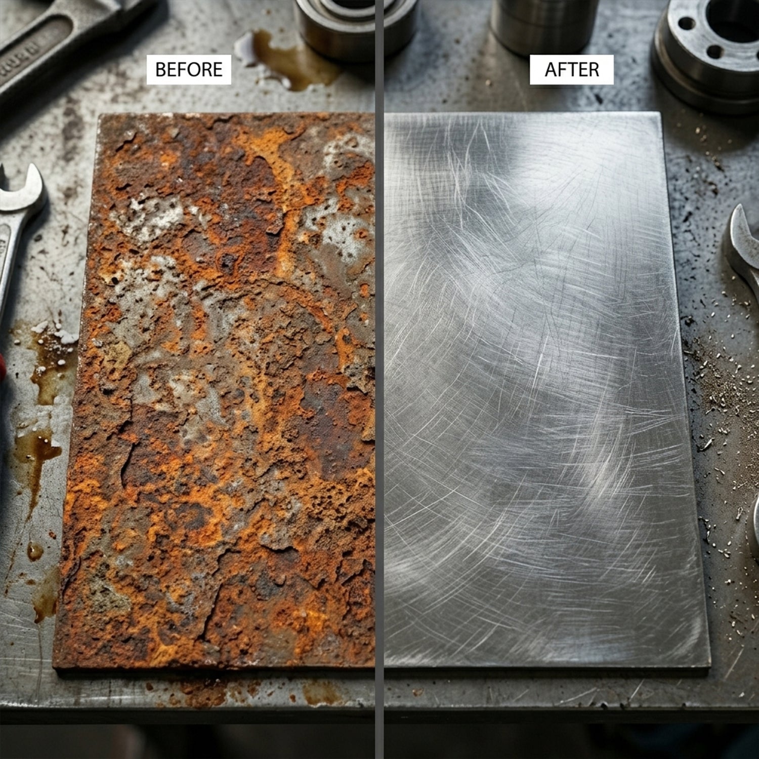 Heavy duty grinder brush