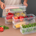 Fridge Storage Containers – Stackable 3-Pc Set, 1500ML | Organivo
