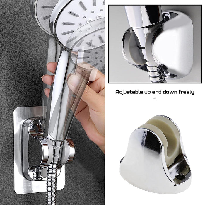 Adjustable Hand Shower Holder with Fixing Screws Adjustable Bracket for Bathroom