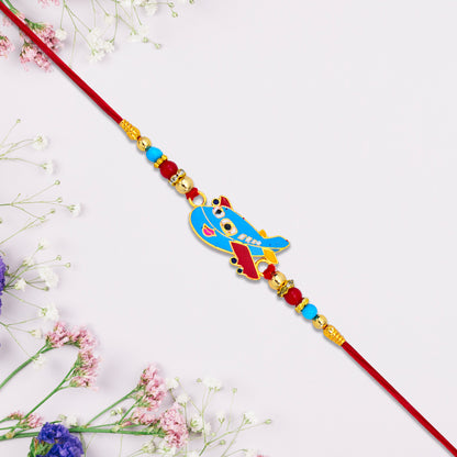 cartoon airplain kids rakhi
