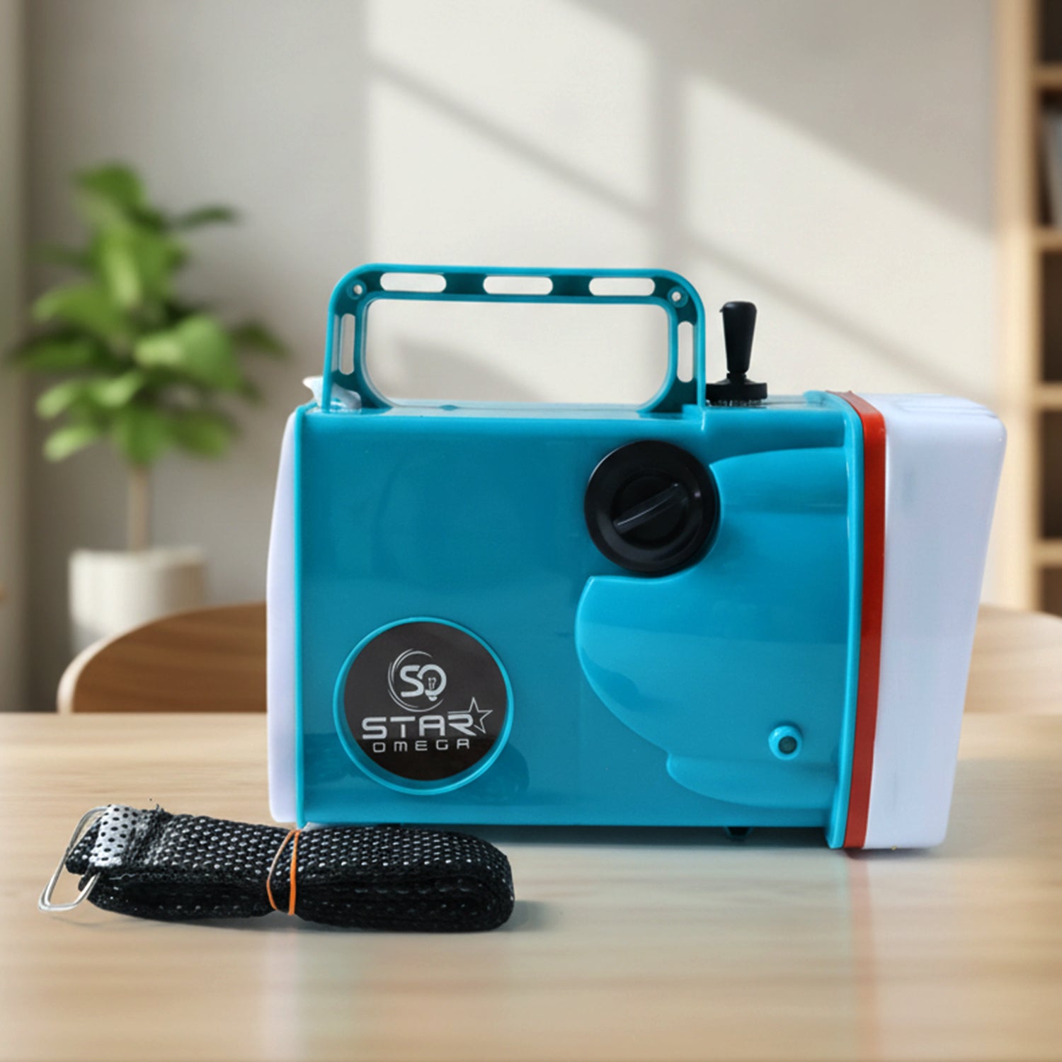 OMEGA 7800mAh Rechargeable LED Laser Torch Light (1 Pc)