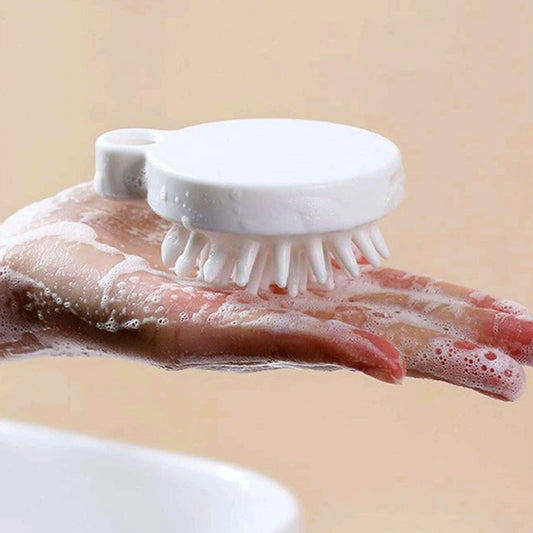 कंघी स्कैल्प मसाज ब्रश, हेयर ब्रश, हेयर कंघी, शॉवर ब्रश, बाथ मसाज ब्रश, छोटा पोर्टेबल ब्रश धोने योग्य मसाज कंघी बाथ शैम्पू मसाज प्रभावी रूप से ढीले छोटे बाल हटाता है