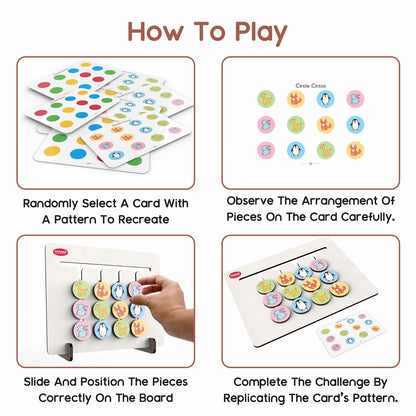 Circle Circus - Colorful Pattern Recognition Game for Kids