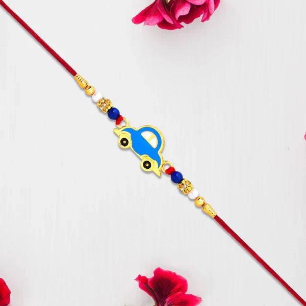 Car Design Rakhi for Kids Ideal for Little Brothers on Raksha Bandhan (25pcs)