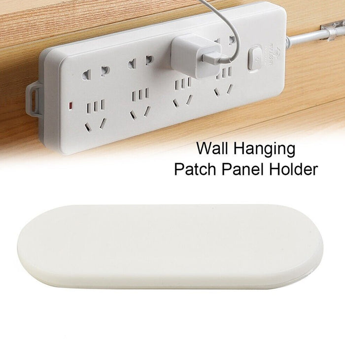 Self Adhesive Wall Mount - Reusable Plug Organizer | DeoDap