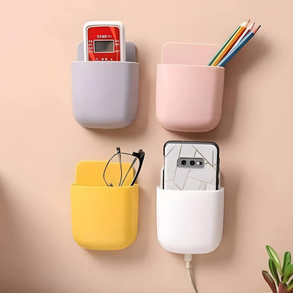 Plastic Storage Pocket showing its compact size and open-top design