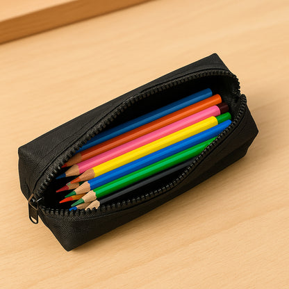 Premium Zipper Pencil Case Pouch (1 Pc)