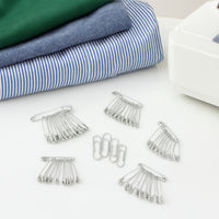 Multipurpose Metal Safety Pin Assortment Set