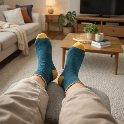 Comfortable Cotton Ankle Socks for Men and Women (1 Pair)