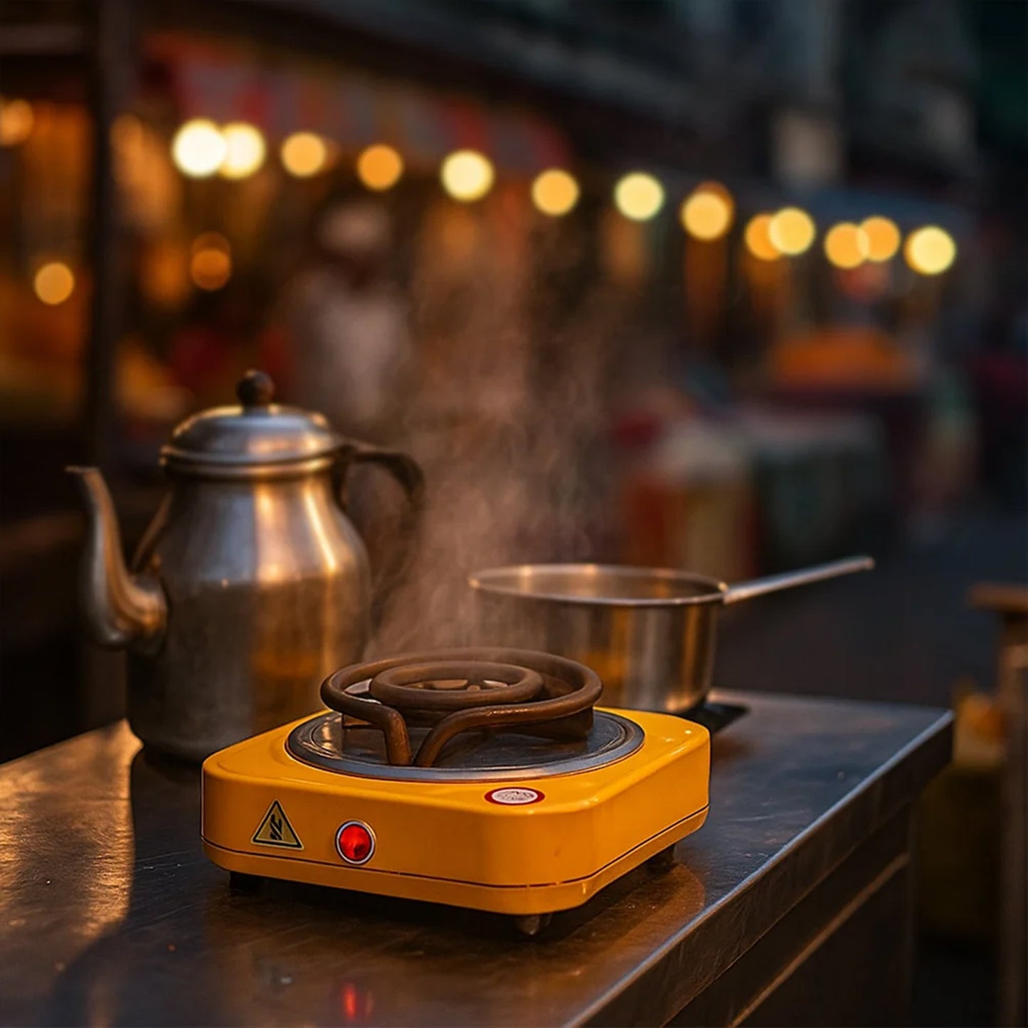 Electric Single Coil Hot Plate (1 Pc)