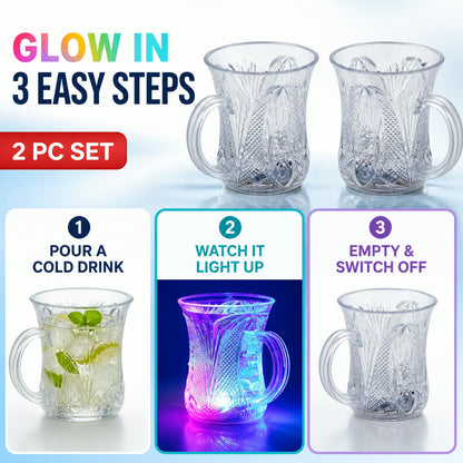 LED Party Cups – Flashing Water-Activated Glasses | Indo Glow