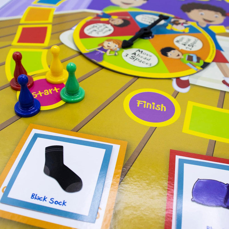 Scavenger Hunt for Kids – Fun Indoor Search and Find Board Game with Cards, Spinner, and Timer