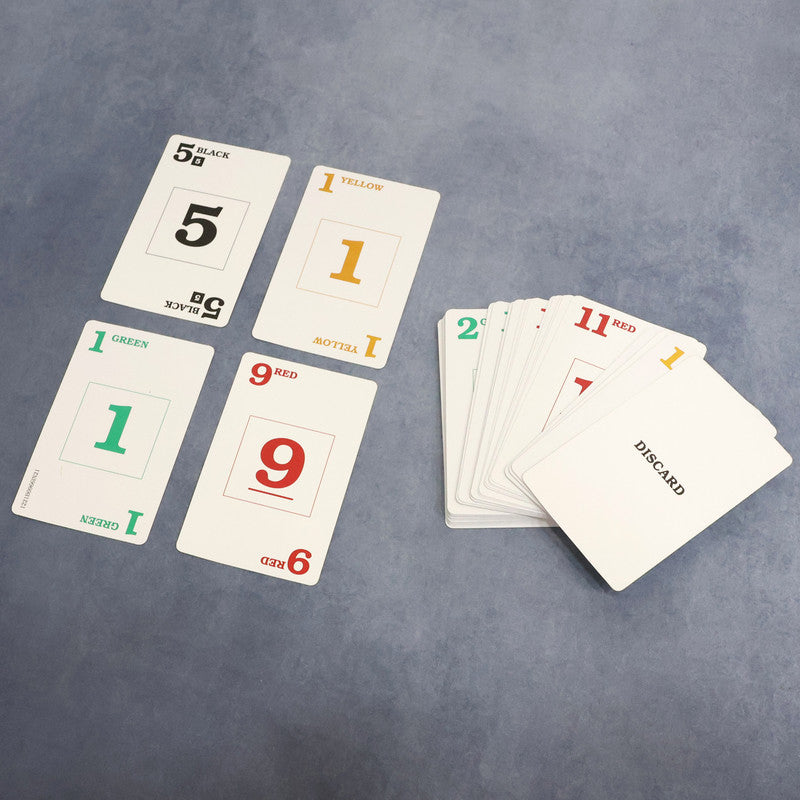 Close-up of Rook Card Game cards highlighting unique Rook card