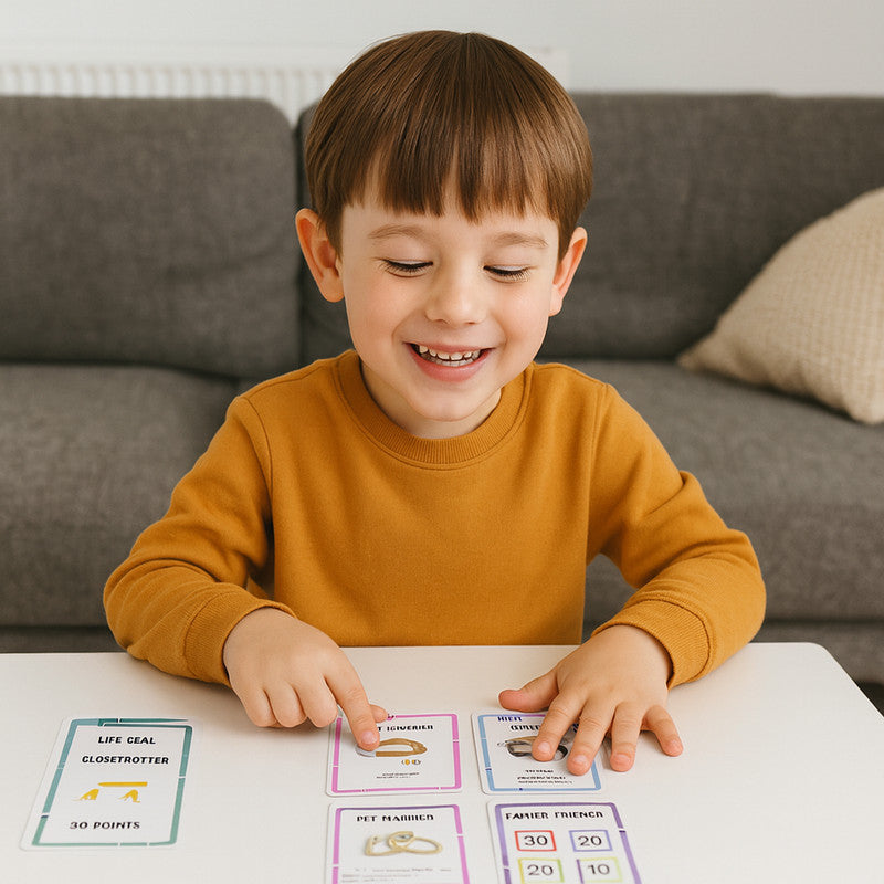 Life Goals Card Game Fun Strategy Game to Build Your Dream Life