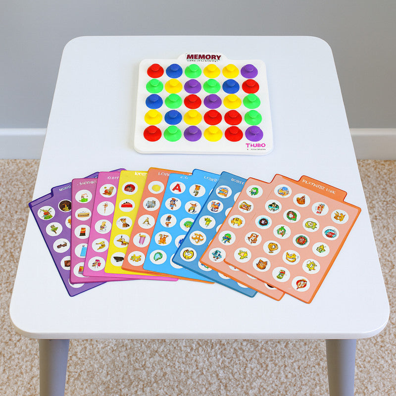 Truzo Toys Memory Master Game – Educational Matching and Brain Development Board Game for Kids
