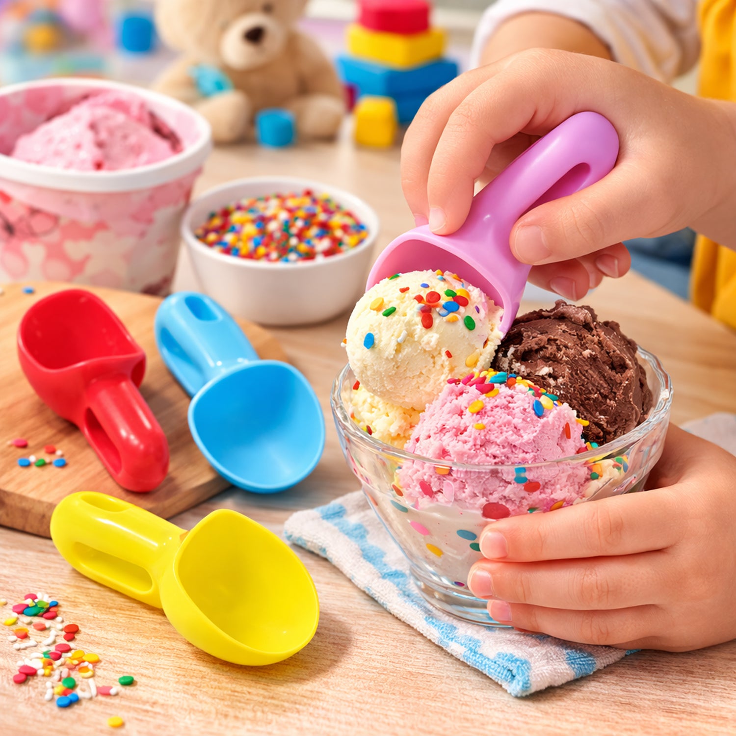  multipurpose kitchen scoop