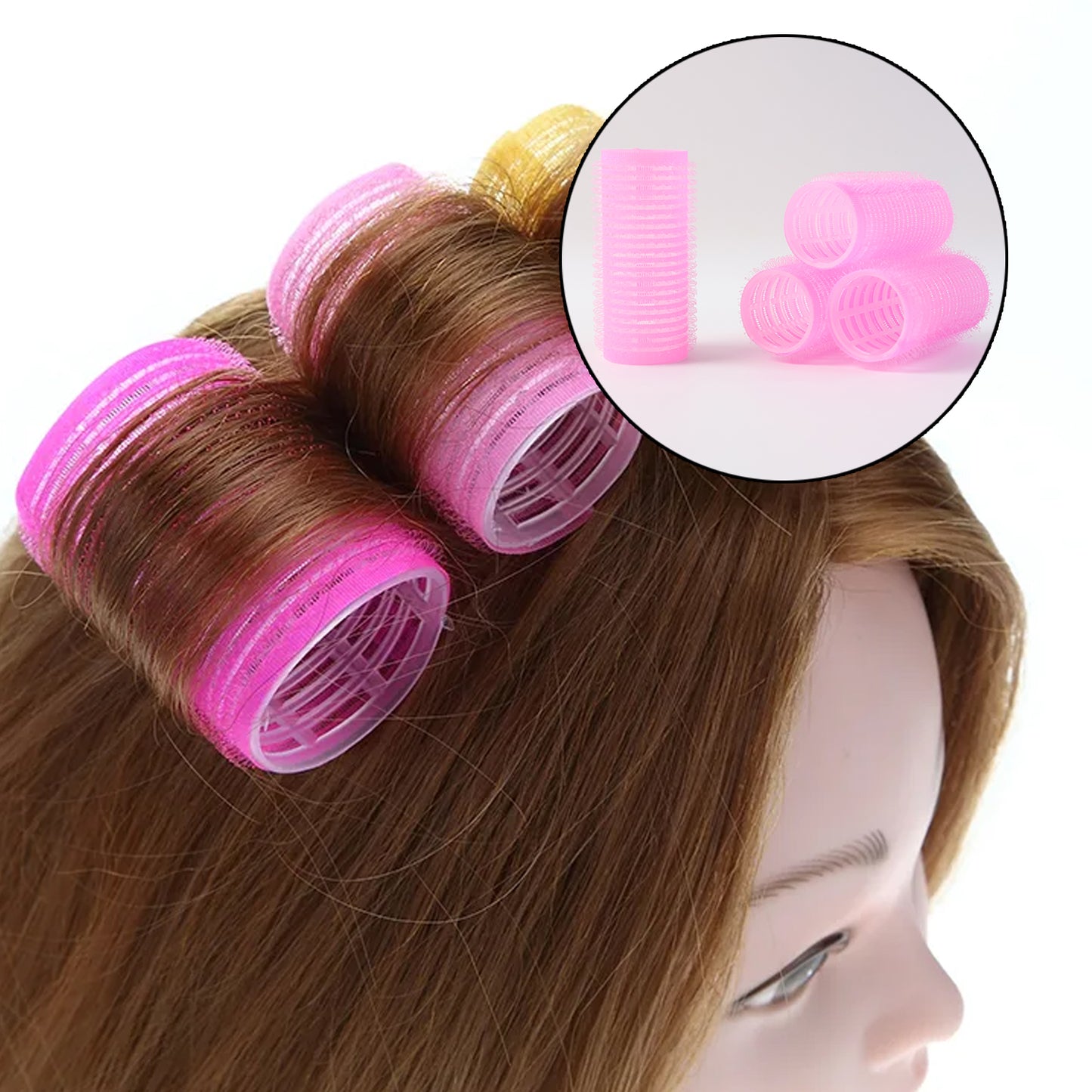 Self-Grip Hair Rollers (4 Pc Set)