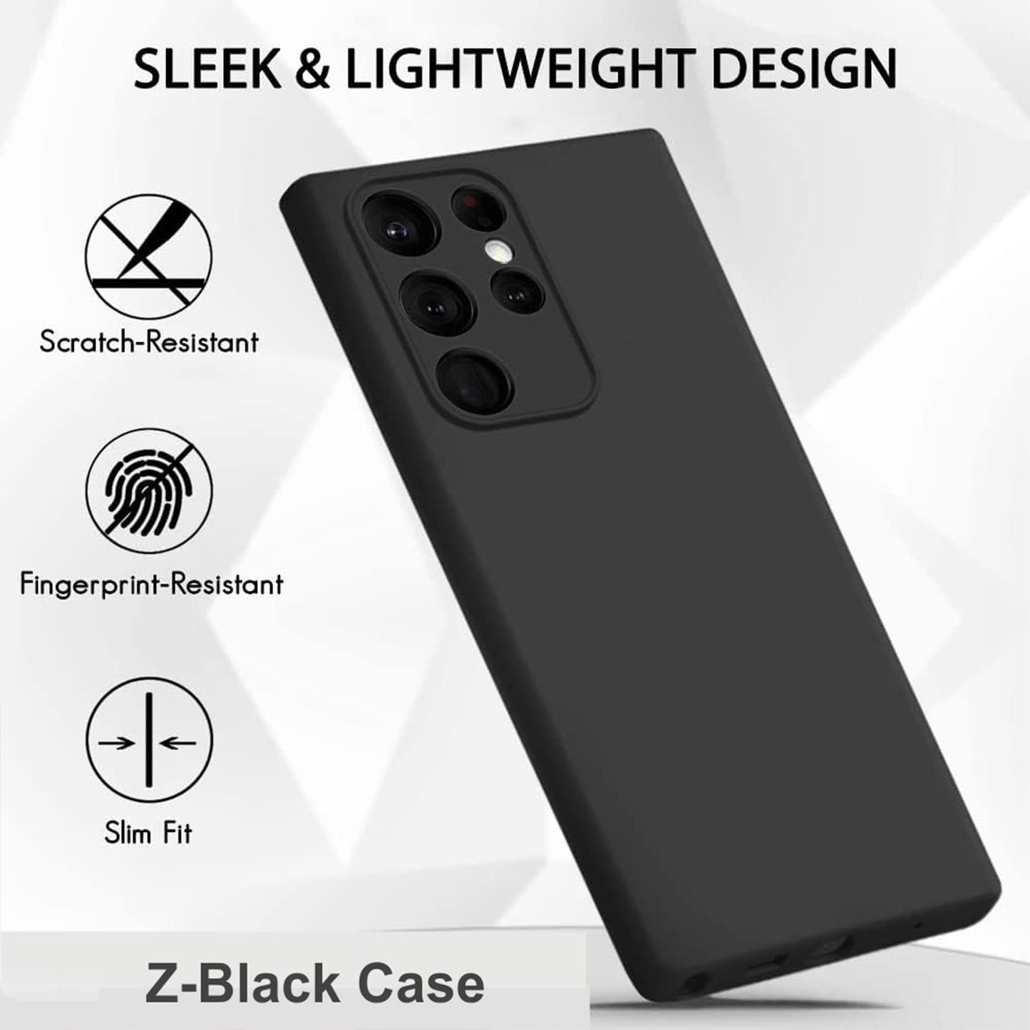 Z-Black Matte Case For Realme