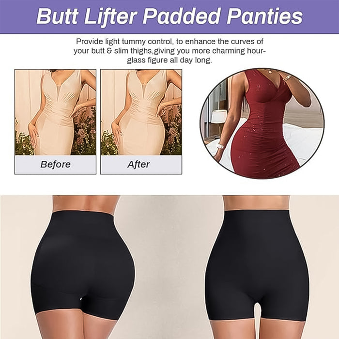 Women's Butt Lifter Padded Underwear, Hip Pads Body Shaper Control Knickers Hip Pad (1 Pc / Large)