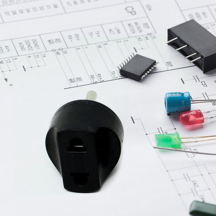 Buy 2 Pin Electrical Connector Plug - 4 Amp | DeoDap