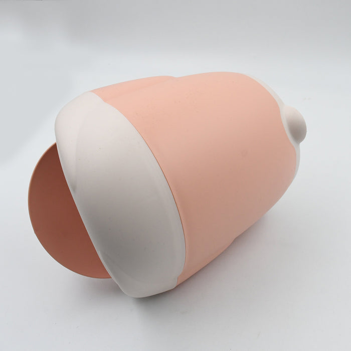 Little White Rabbit Trash Can Small Garbage can with lid Trash can for Cars Mini Dumpster for Desk Tabletop Litter bin Bunny Trash can Rabbit Garbage can,Mini Dustbin Garbage can for Desk