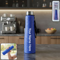 Stainless Steel Water Bottle – Leakproof with Carry Strap 1000 ML