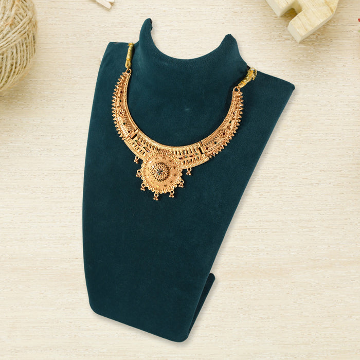 Radiant Gold-Plated Necklace Set