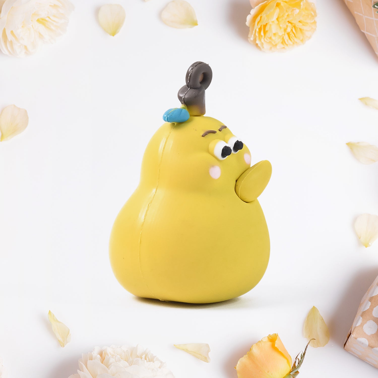 2-in-1 Cute Cartoon Couple Keychain
