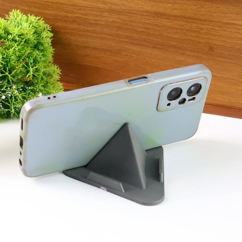 Universal Portable Pyramid Mobile Holder Stand – Adjustable Desk Phone Stand (4"–7.9")