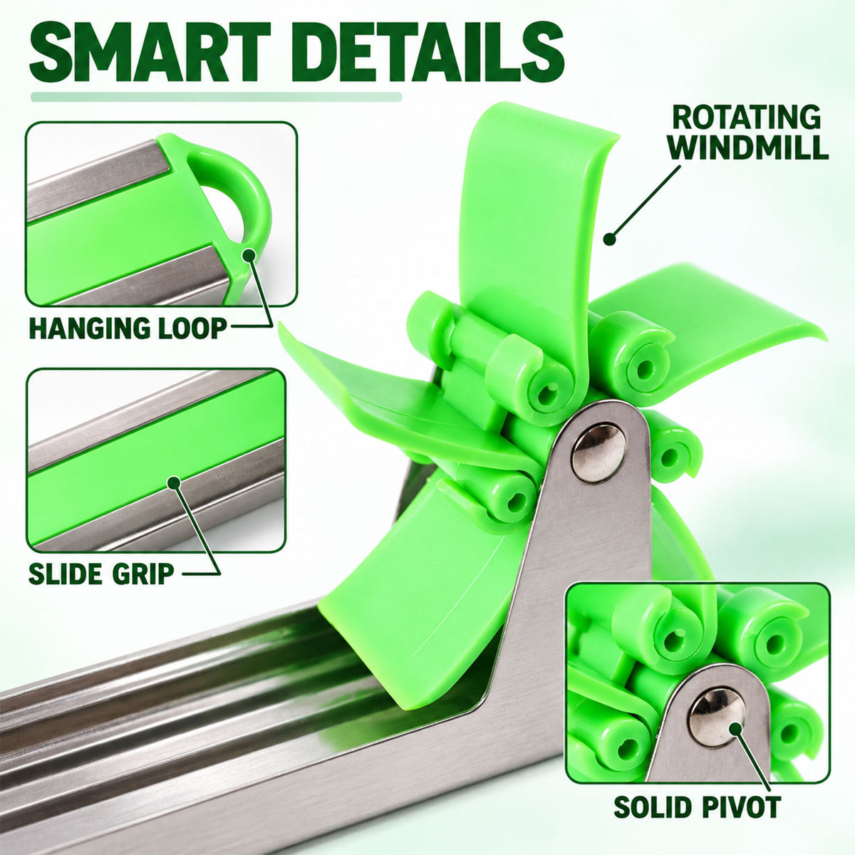 Windmill Watermelon Cutter, Steel Slicer for Quick Watermelon Cubes (1 Pc)