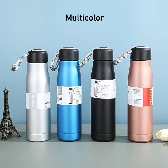 Customized / Personalized Double Wall Vacuum Insulated Water Bottle (550 ML)