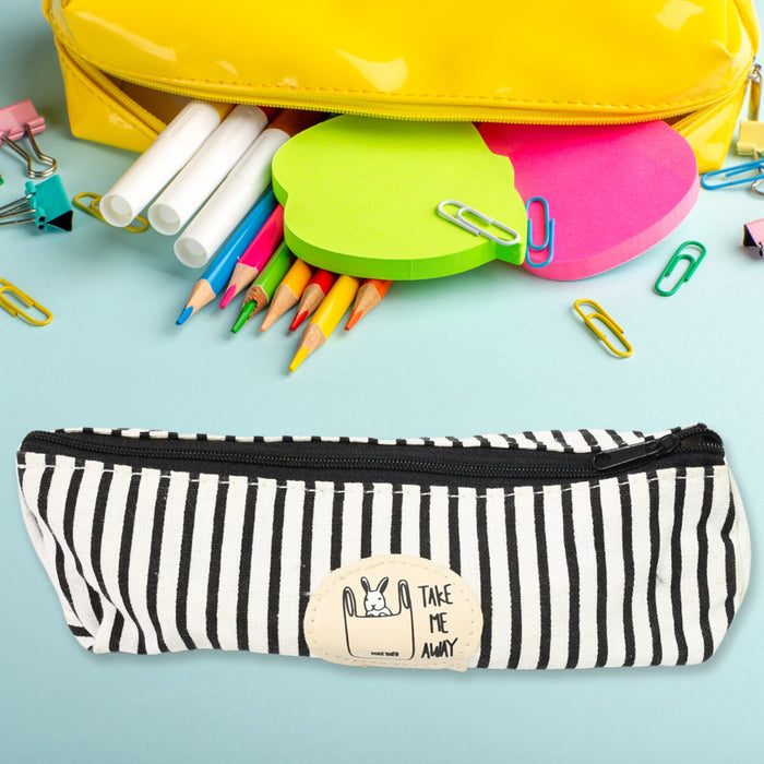 Reusable Multipurpose Washable Pouch Pen Pencil Stationary Case (1 Pc)