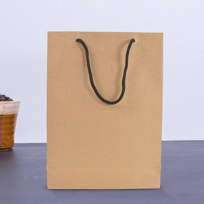 EcoTiny Paper Bag - The Perfect Compact, Eco-Friendly Solution (8x11x3 Inch)