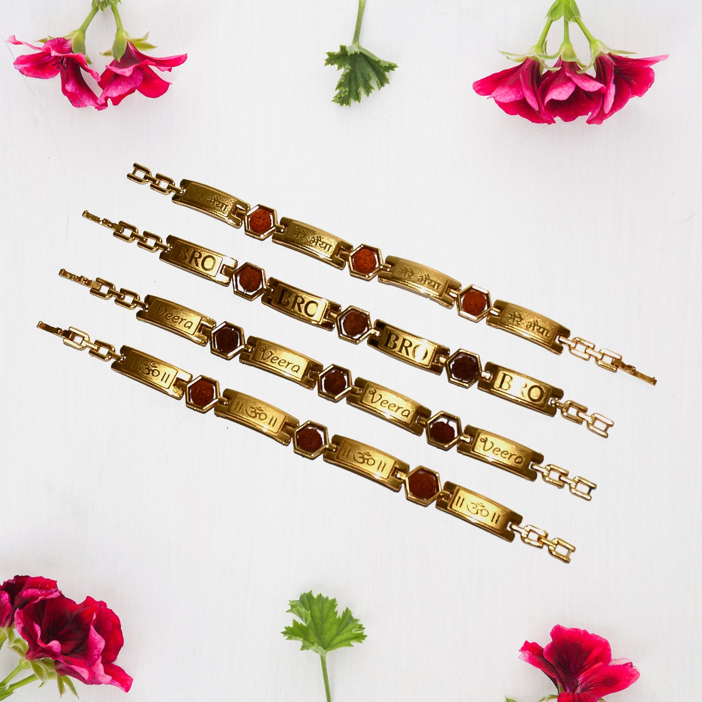 Gold Rakhi Bracelet