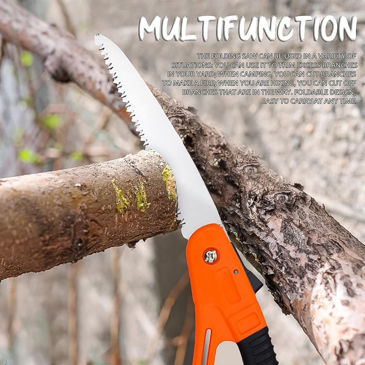 Garden Pruning Hand Saw Set – 3 Pc Wood Cutting Tool Combo