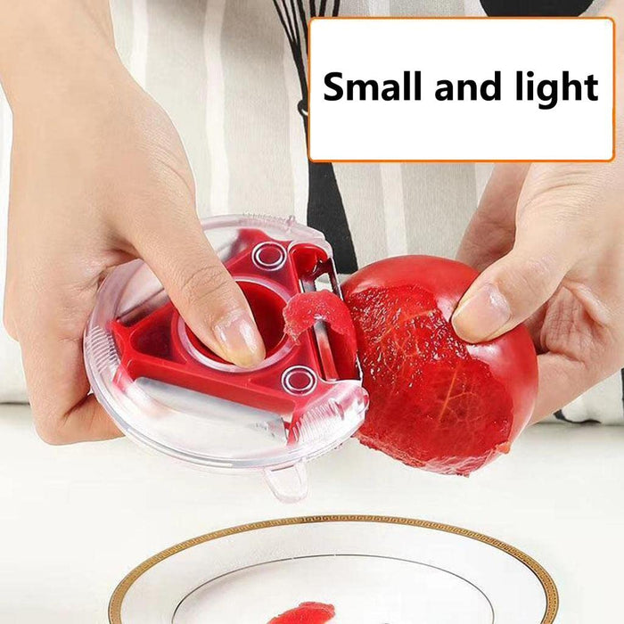 2937  3 in 1 Multi Function Three Use Rotary Hanging Round Planer Peeler and Cutter Vegetable Slicer Kitchen Tools Kitchen Gadgets