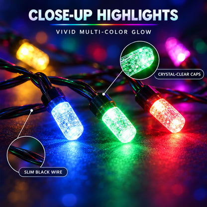 Decorative LED String Lights for Festive Home and Window Decor (8 Mtr Approx)