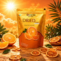 Dried Orange Slices Premium Tangy Dehydrated Fruit with Real Citrus Flavour (250g)