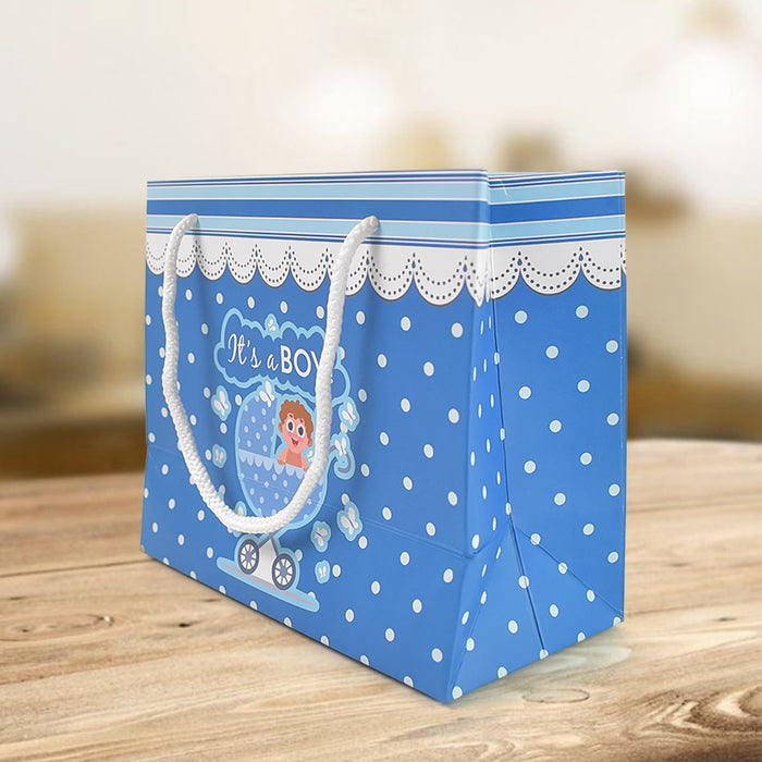 It's a Boy Celebration Paper Bag (7x6x3.5 Inch)