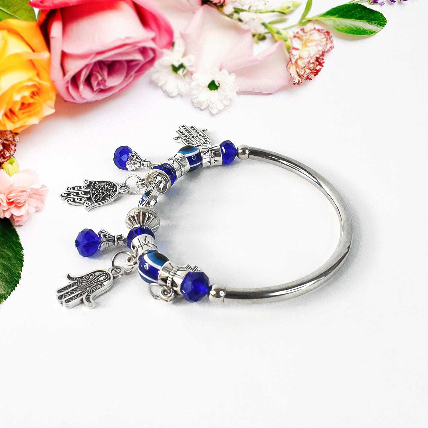 Lucky Evil Eye Hamsa Bracelet Jewelry for Women