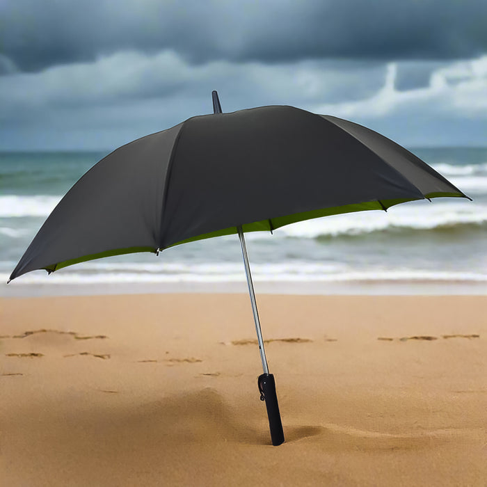 Sun Umbrella with Inside Fan & Power Bank Umbrellas For Summer (1 Pc)
