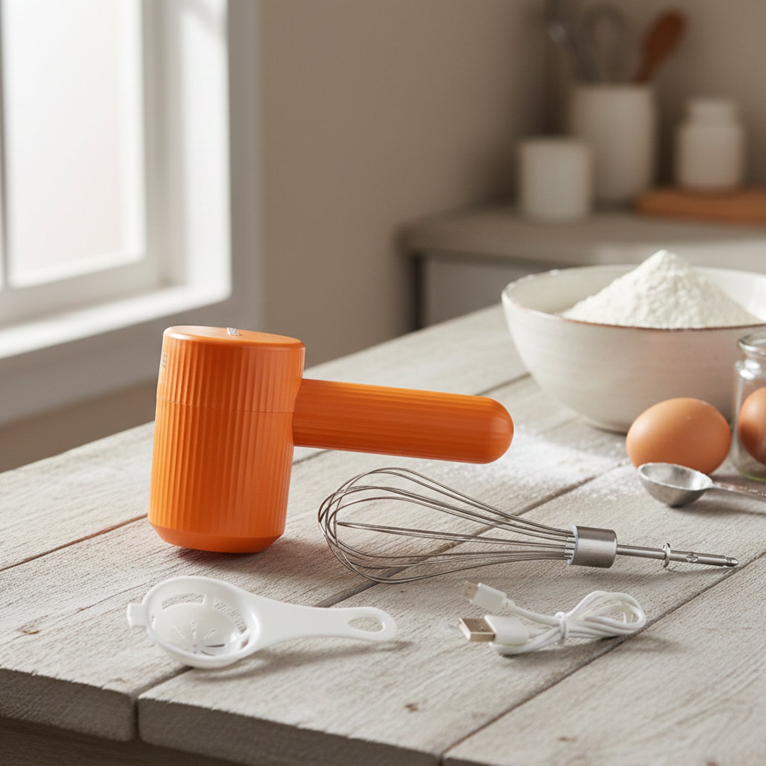 Kitchen handheld electric whisk mixer