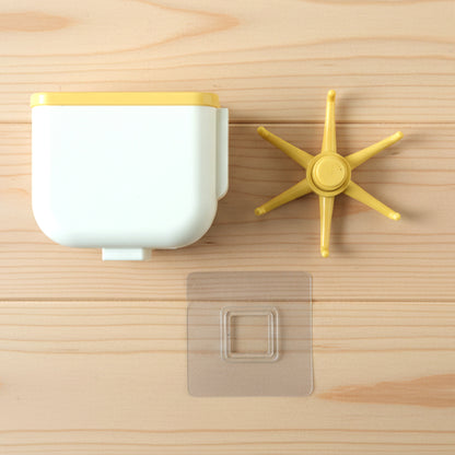Sticky wall hook supporting lightweight bag