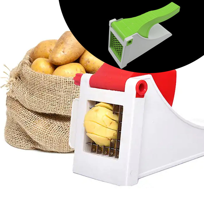 French Fries Chips Maker Machine | Snacks Cutter / Chipser | Vegetable Slicer / Chopper | Kitchen Gadgets | Kitchen Tool & Accessories