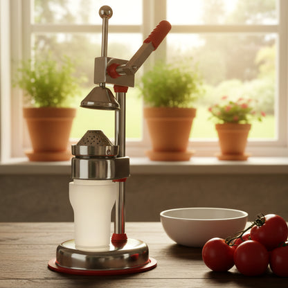 Manual Juicer Fruit Press Side View
