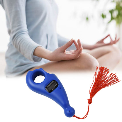 Digital Hindu Japa Counter Finger Ring LCD Clicker for Prayer & Meditation